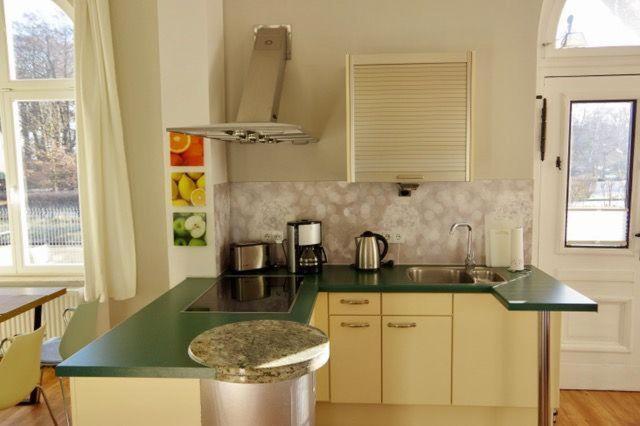 Apartmán Urlaubsbahnhof-Stellwerk Lauterbach  Exteriér fotografie
